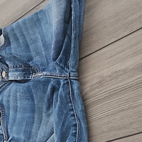 7 for all mankind crop distressed jeans - Picture 8 of 10